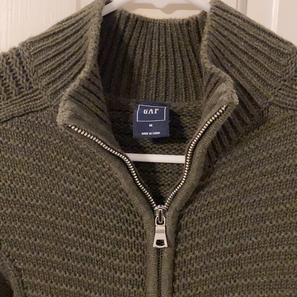 Forest Green Gap Sweater - image 4